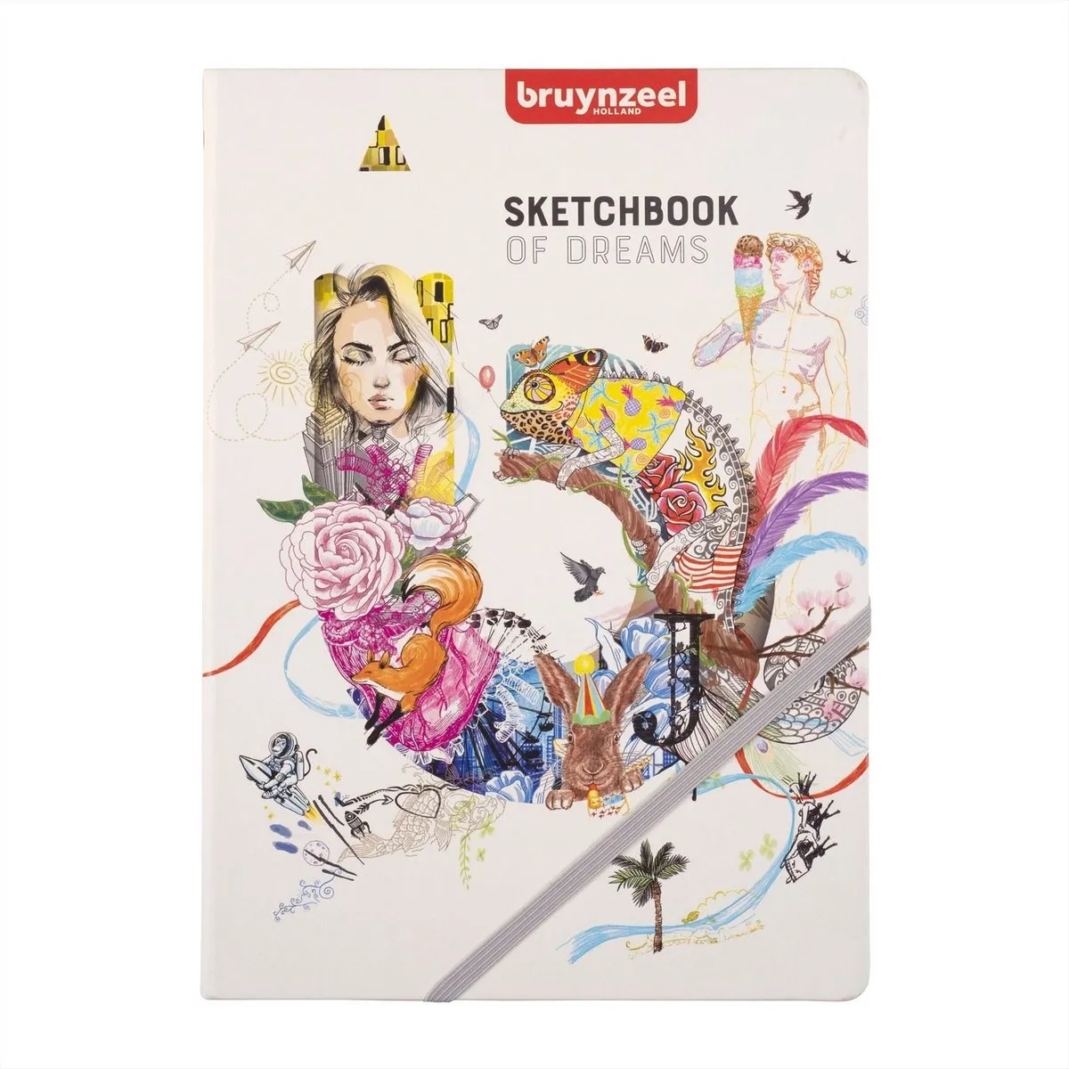 Bruynzeel Creatives Schets/notitieboek A4 80 Vel - 140 g/m² - afbeelding 6 van 6