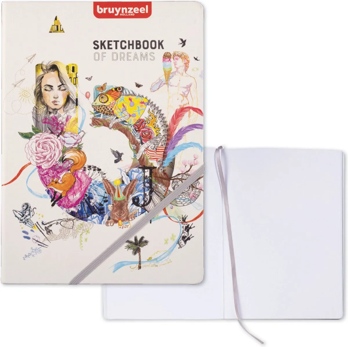 Bruynzeel Creatives Schets/notitieboek A4 80 Vel - 140 g/m²