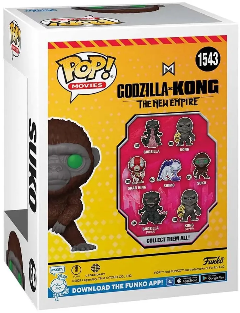 Funko Pop! Godzilla vs. Kong The New Empire 75928 - Multicolor