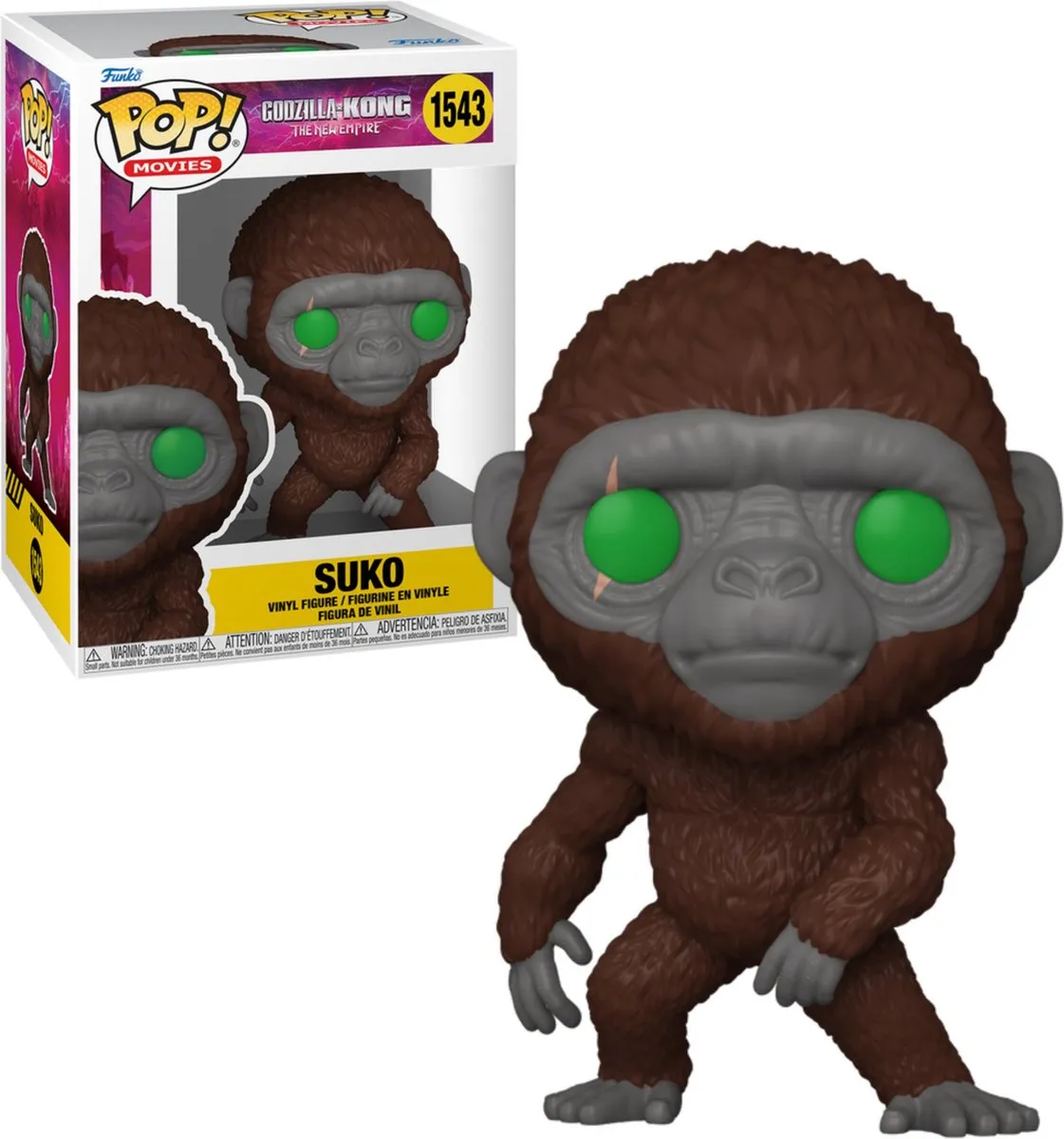 Funko Pop! Godzilla vs. Kong The New Empire 75928 - Multicolor - afbeelding 6 van 6