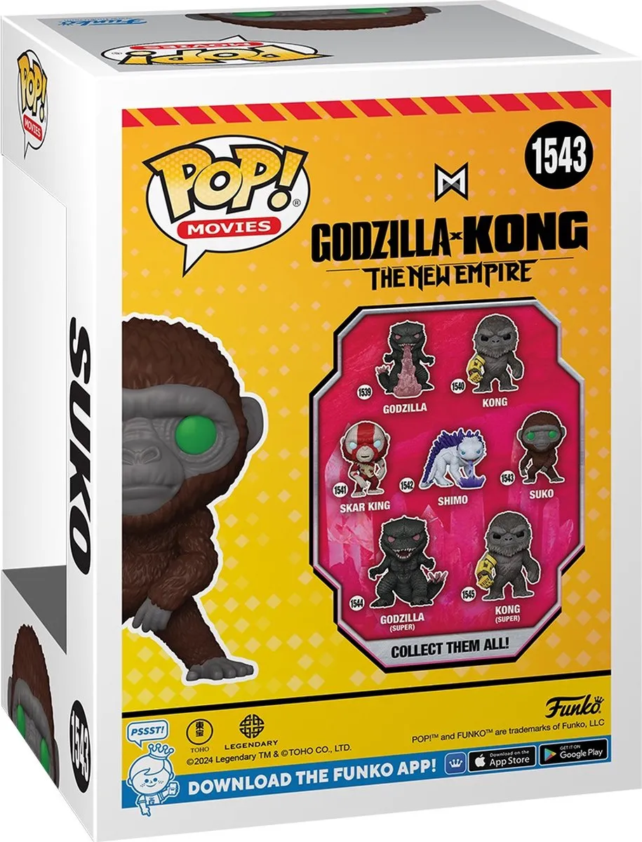 Funko Pop! Godzilla vs. Kong The New Empire 75928 - Multicolor