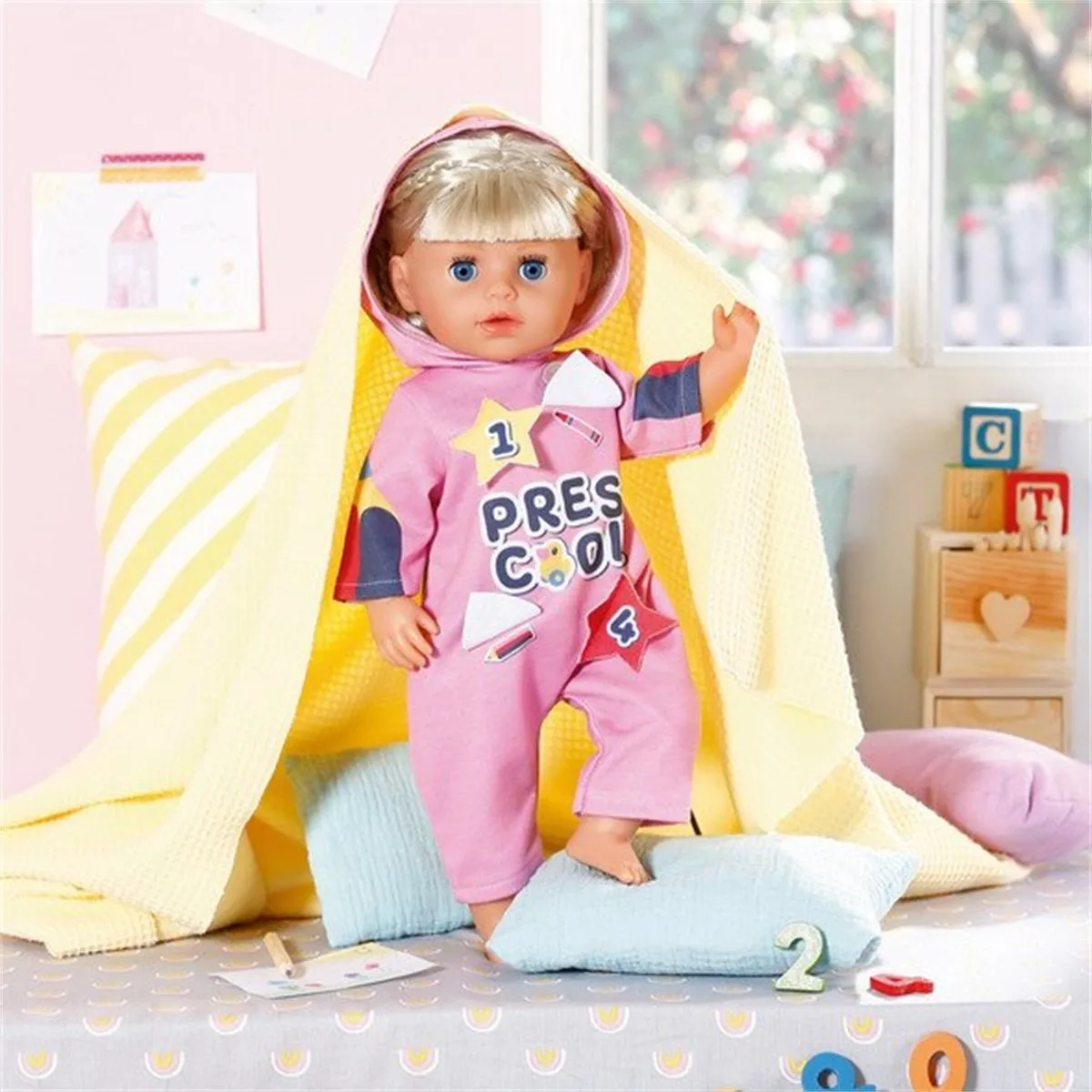 Baby Born Kindergarten Speelpakje 36cm - Roze - afbeelding 6 van 6