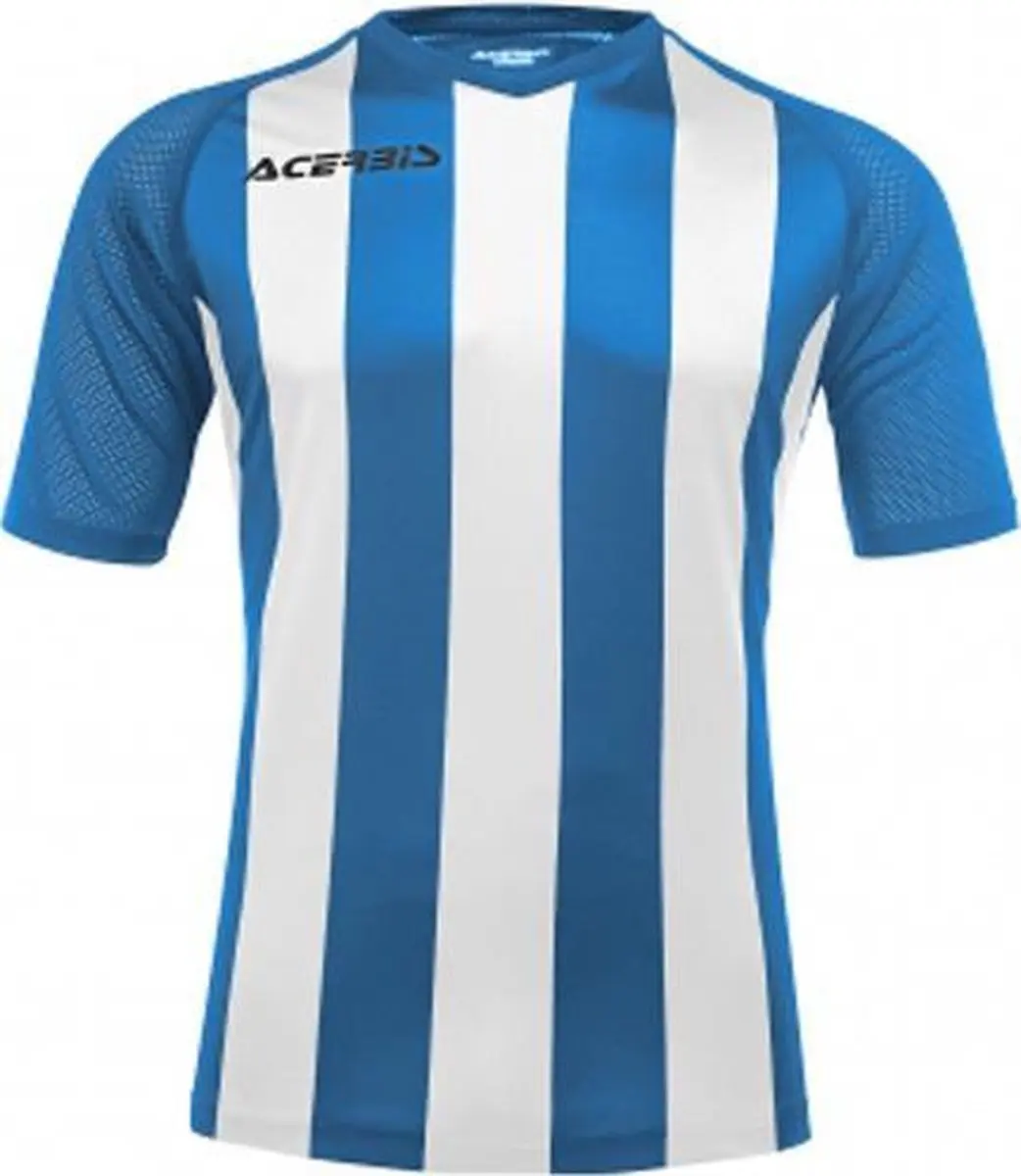 Acerbis Sports Johan Striped Jersey Royal/White XL