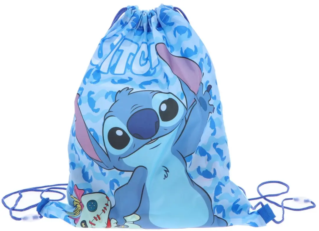 Lilo & Stitch Gymtas Zwemtas 40cm - Blauw