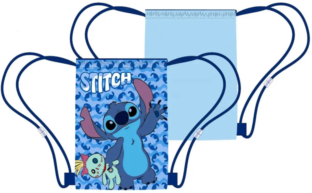 Lilo & Stitch Gymtas Zwemtas 40cm - Blauw