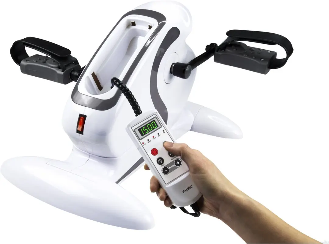 Fysic FW-18 Stoelfiets - Elektrische trapondersteuning - Wit-Zwart - afbeelding 2 van 5