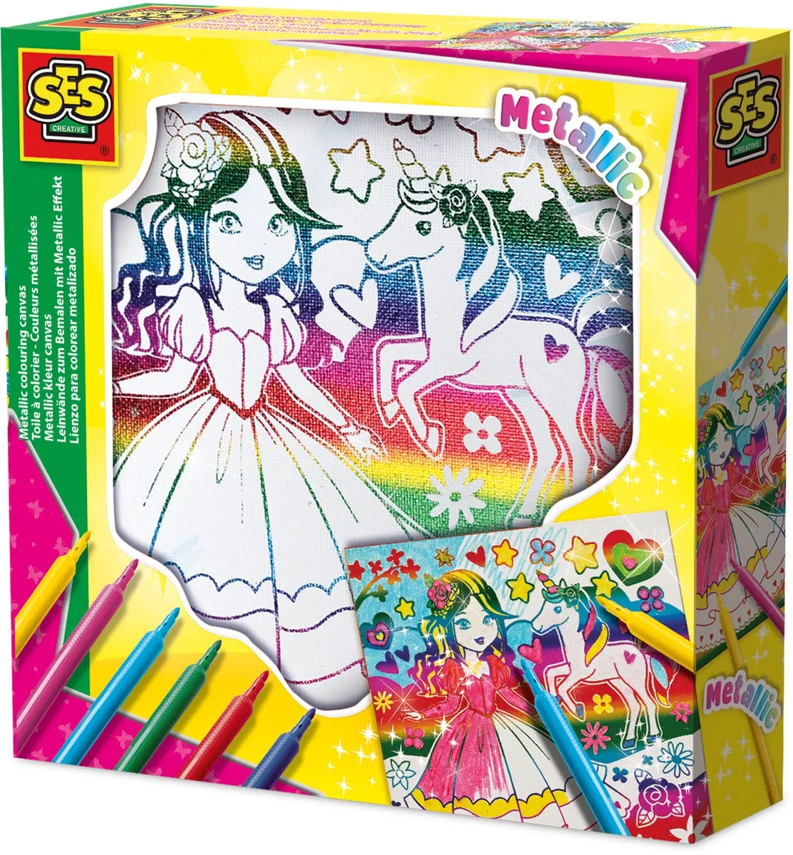 SES Creative Hobby Pink Metallic Knutselset
