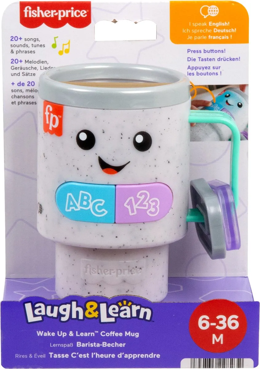 Fisher-Price Wake Up & Learn HXF49 Speelgoedbeker - Multicolor