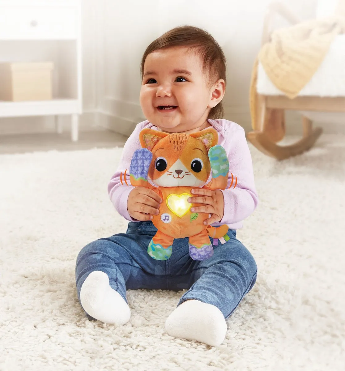 VTech Baby Kiekeboe Katje 80-567423 - Educatief Speelgoed - 10-36 Maanden - Multicolor