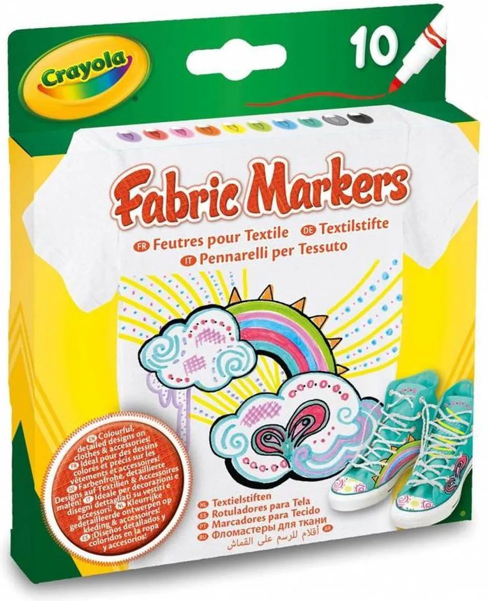Crayola Textielstiften