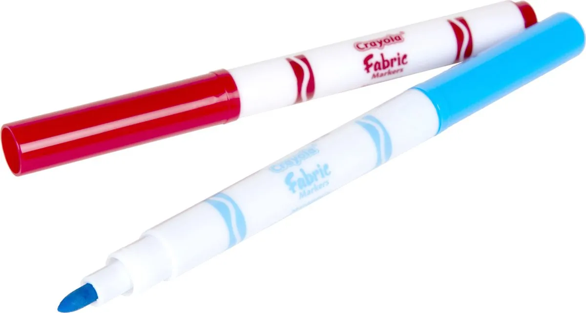 Crayola Textielstiften - 10 Stuks Multicolor