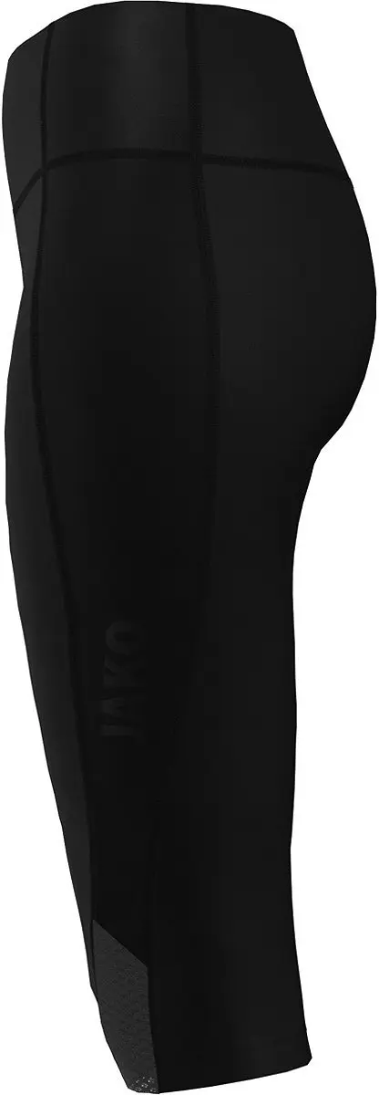 JAKO Power Capri Tight Dames 36 - Zwart
