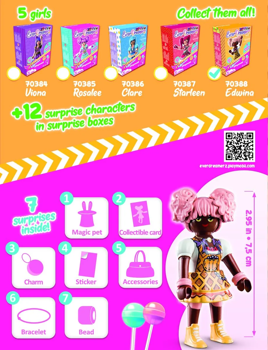 Playmobil Everdreamerz Edwina 70388 - Multicolor