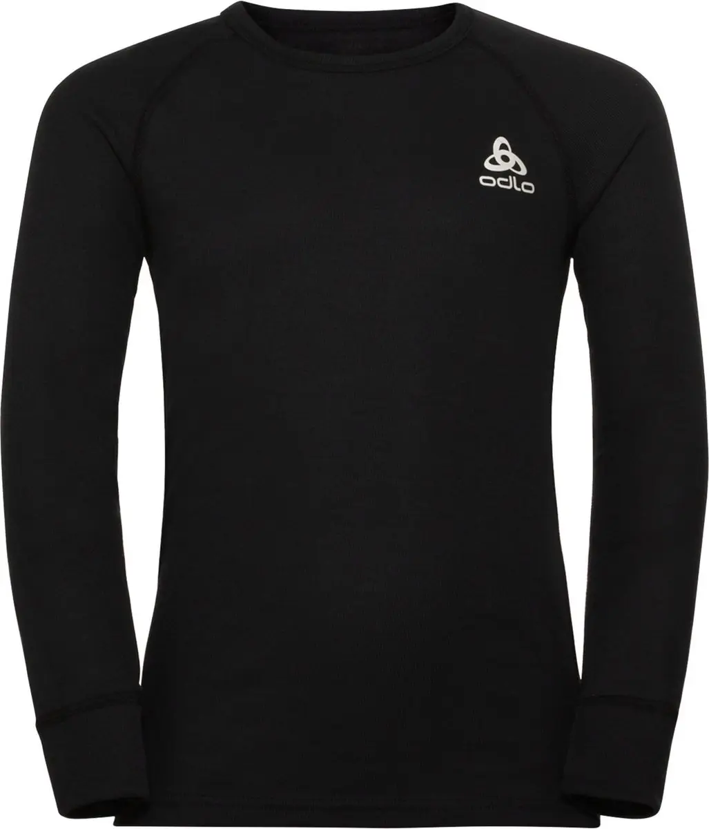 ODLO Y BL TOP ACTIVE WARM ECO KIDS Thermoshirt 92 - Zwart - afbeelding 3 van 6