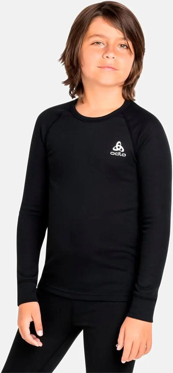 ODLO Y BL TOP ACTIVE WARM ECO KIDS Thermoshirt 92 - Zwart - afbeelding 6 van 6