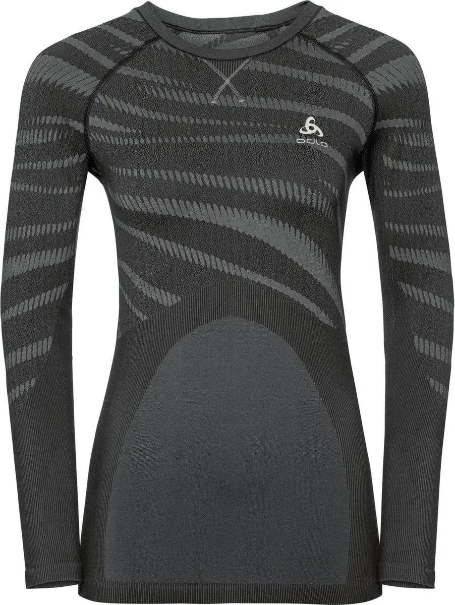 Odlo Suw Top Crew Neck L/S Performance Blackcomb Sportshirt Dames