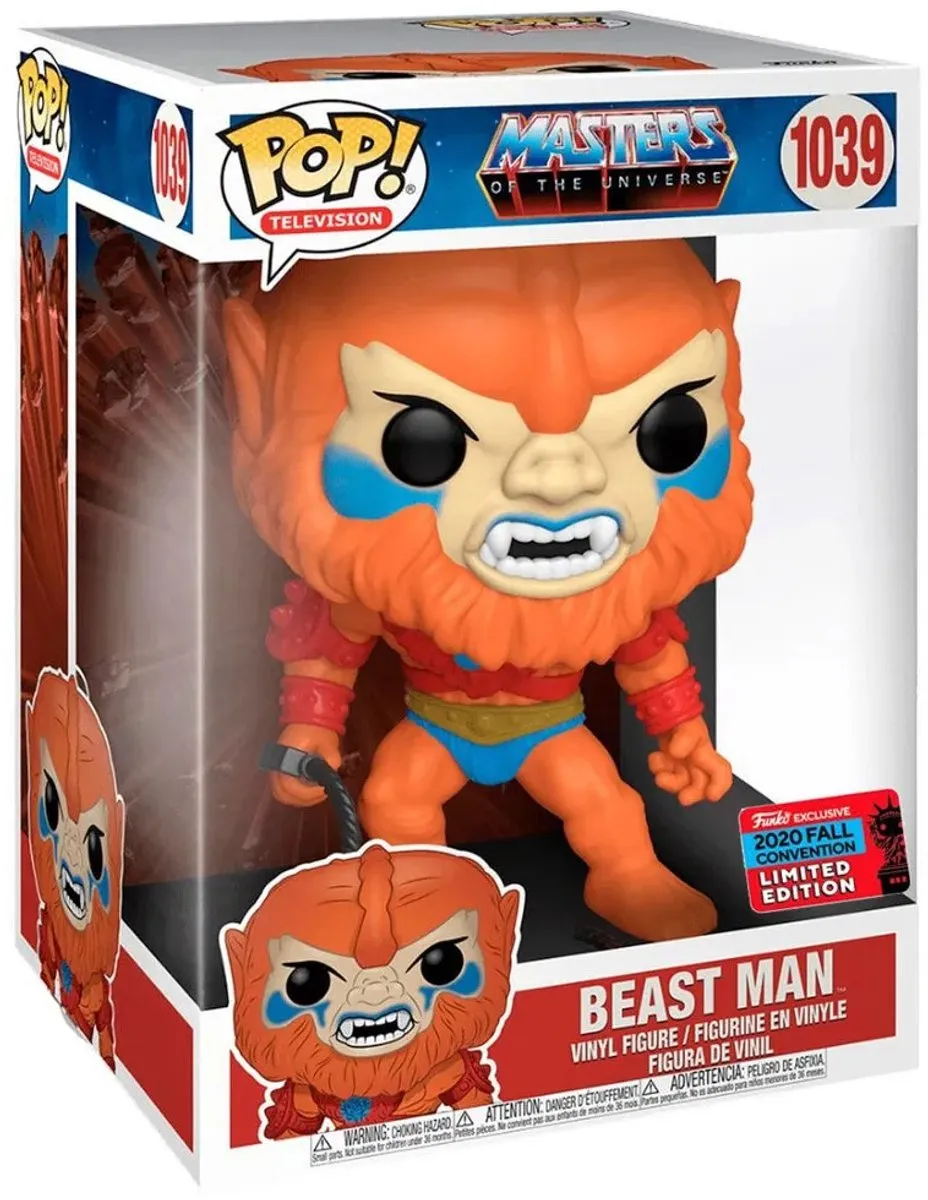 Funko Masters of the Universe Beast Man Figuur 25cm - Veelkleurig - afbeelding 4 van 5