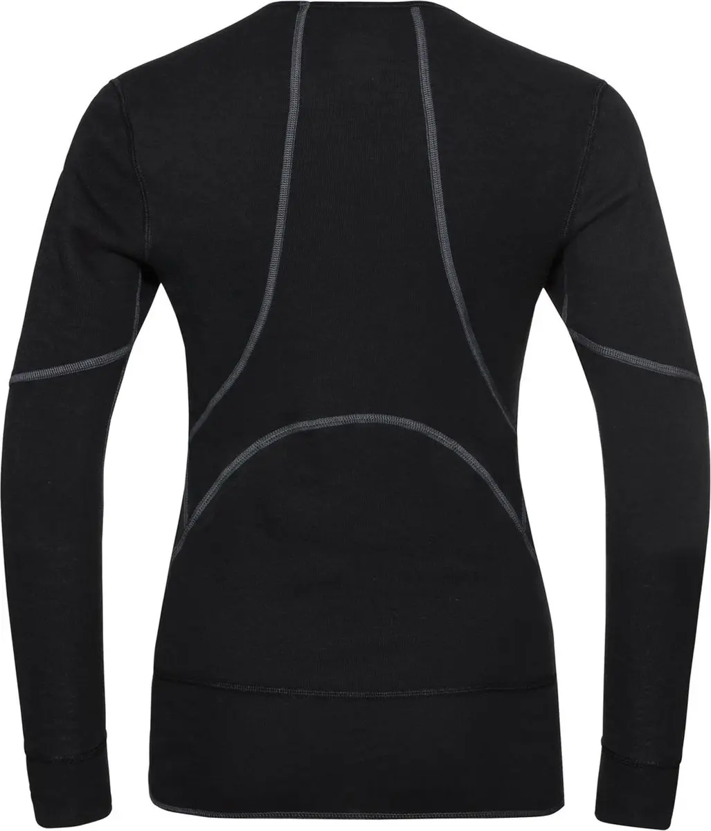 ODLO Active X-Warm Thermoshirt Dames - Maat S - Zwart