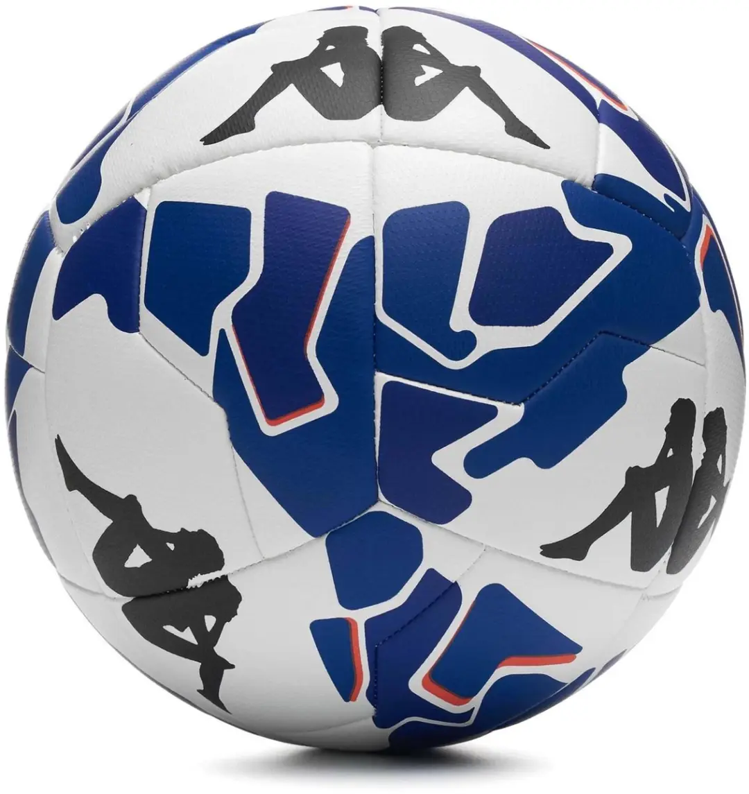 Kappa Blasty Voetbal - Maat 4 - Grijs/Lichtblauw/Zwart