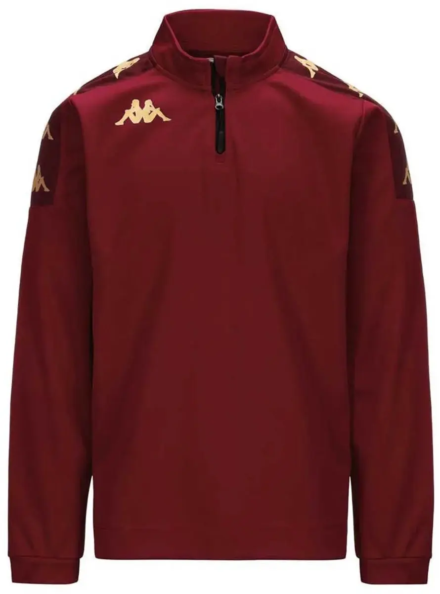 Kappa Gassolo Half Rits Sweatshirt - Rood S