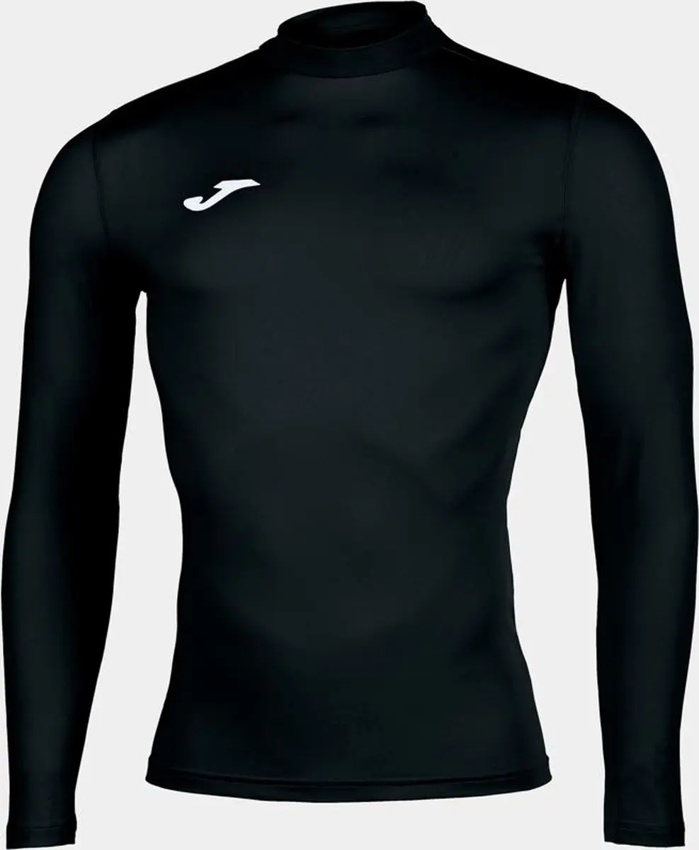 Joma Academy Shirt Heren - Opstaande Kraag - Zwart - S/M