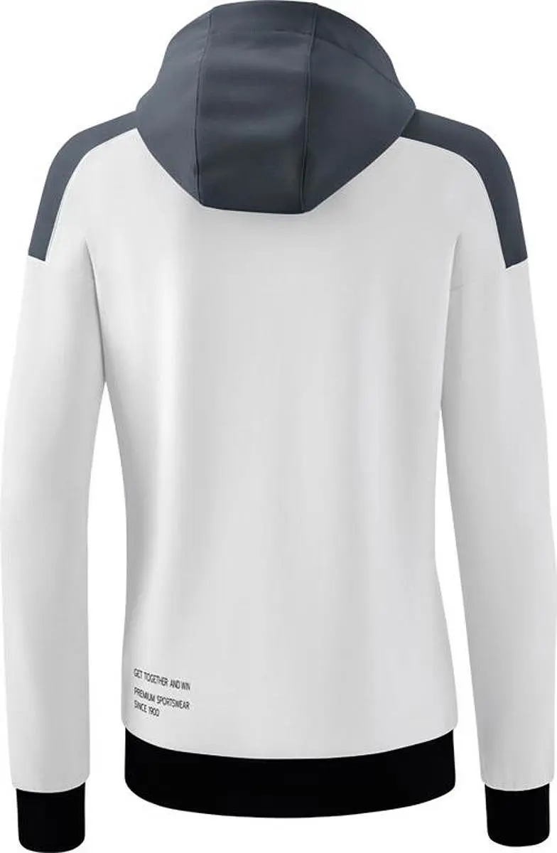 Erima Change Sweatshirt Dames - Capuchon - Wit - Maat 42