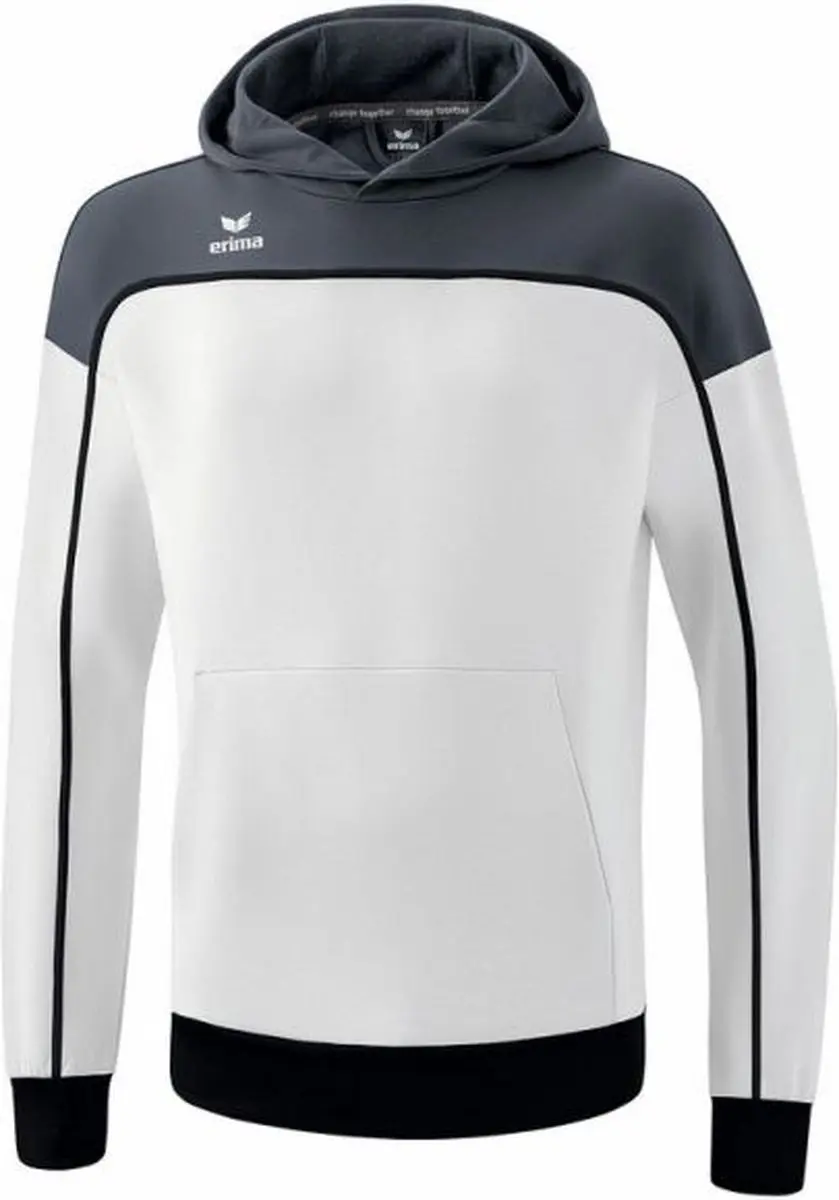 Erima Change Sweatshirt Dames - Capuchon - Wit - Maat 42