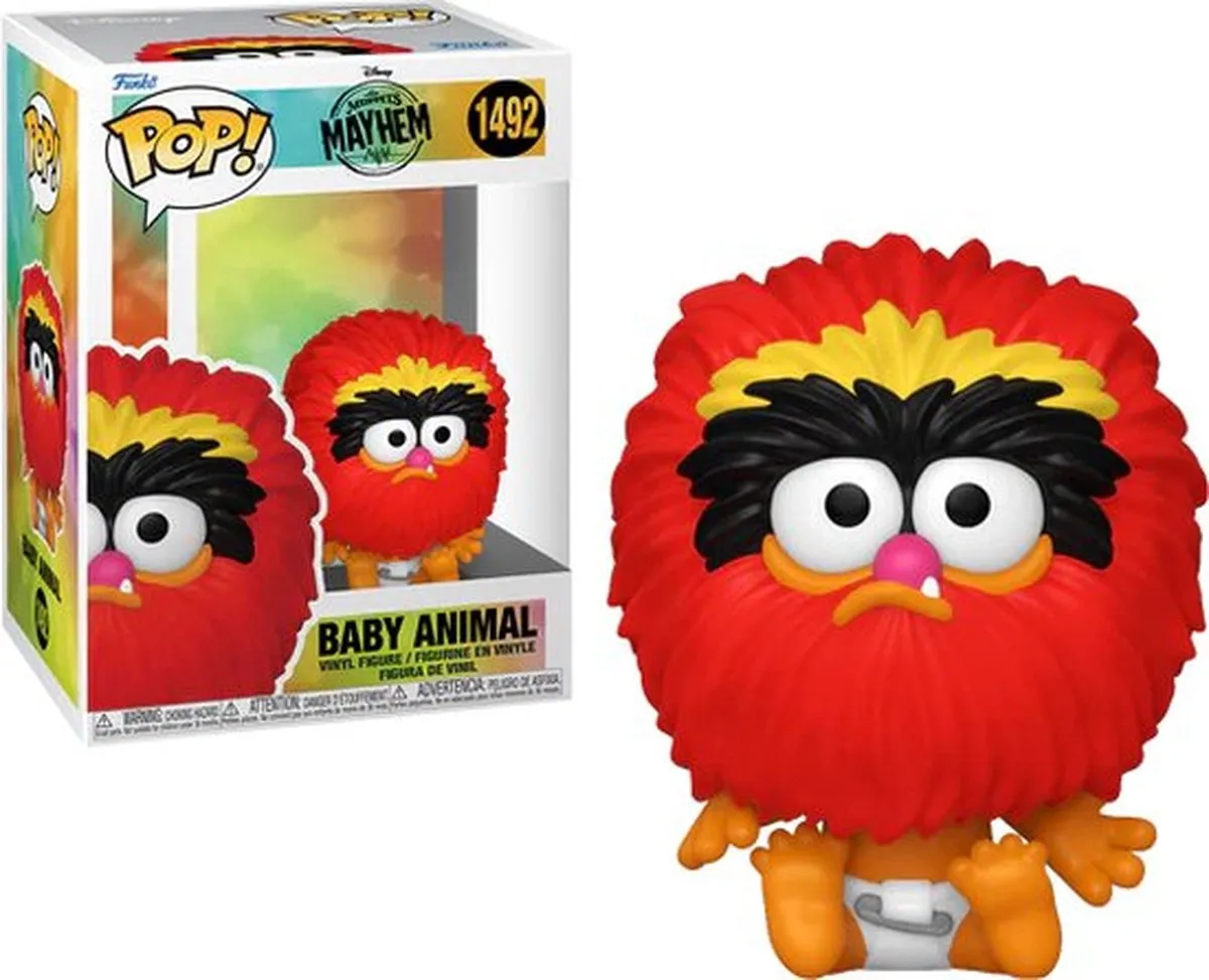 Funko Pop! The Muppets Mayhem Baby Animal - 1492 Meerkleurig
