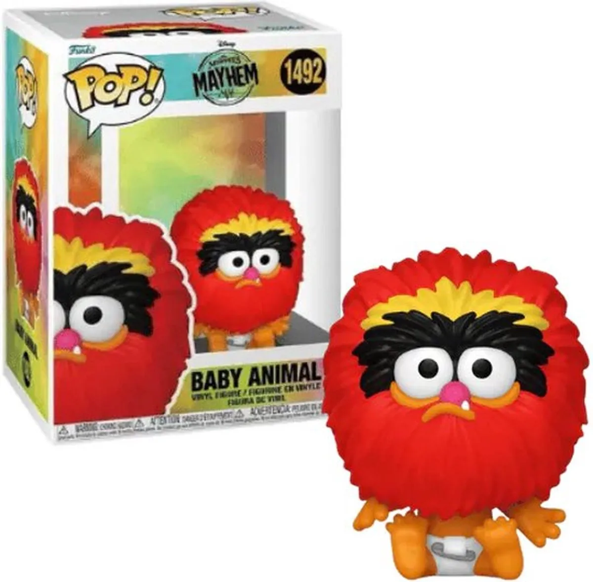 Funko Pop! The Muppets Mayhem Baby Animal - 1492 Meerkleurig
