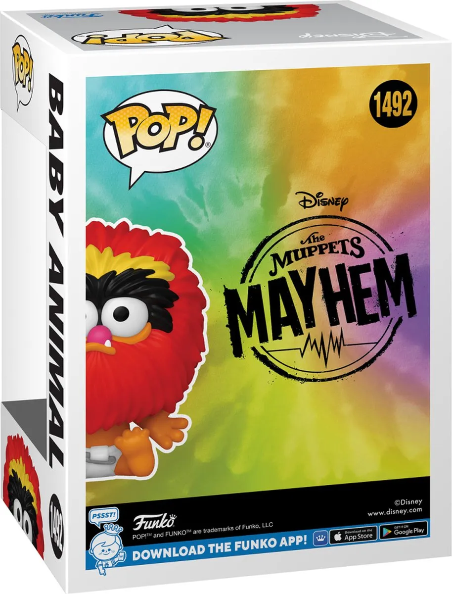 Funko Pop! The Muppets Mayhem Baby Animal - 1492 Meerkleurig