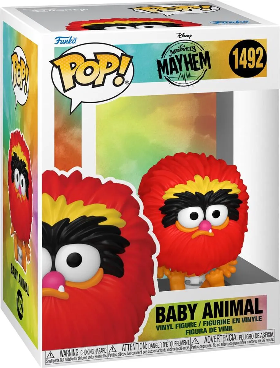 Funko Pop! The Muppets Mayhem Baby Animal - 1492 Meerkleurig