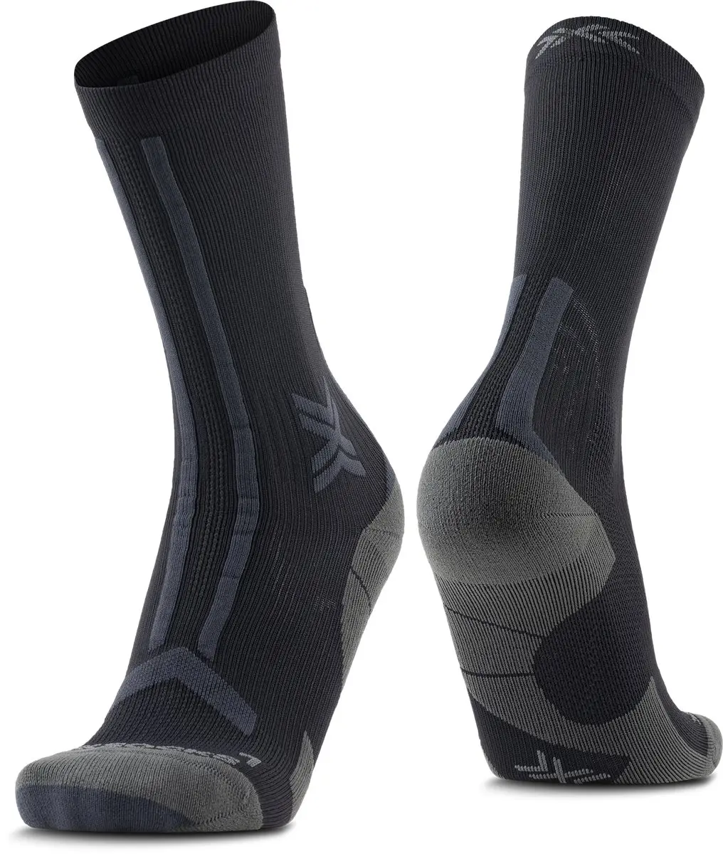 X-Bionic Trailrun Discover Crew Hardloopsokken 42-44 - Zwart
