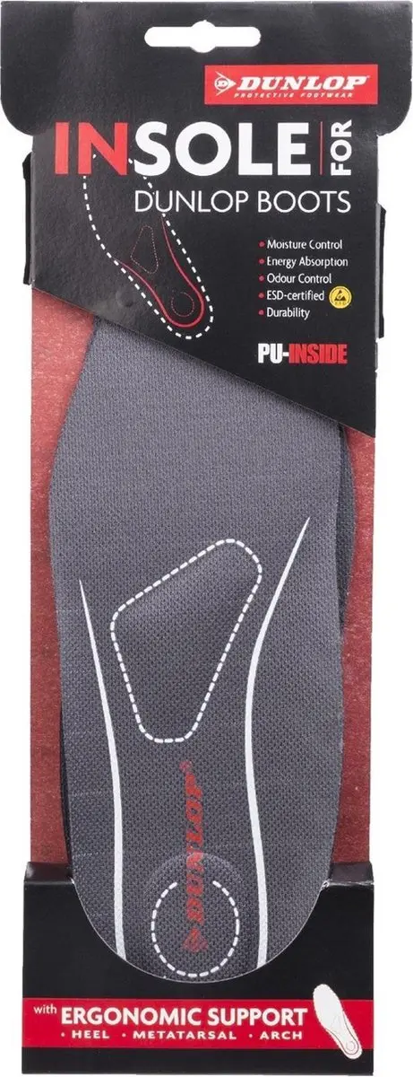 Dunlop Z920005 Inlegzool - Grijs - afbeelding 3 van 6