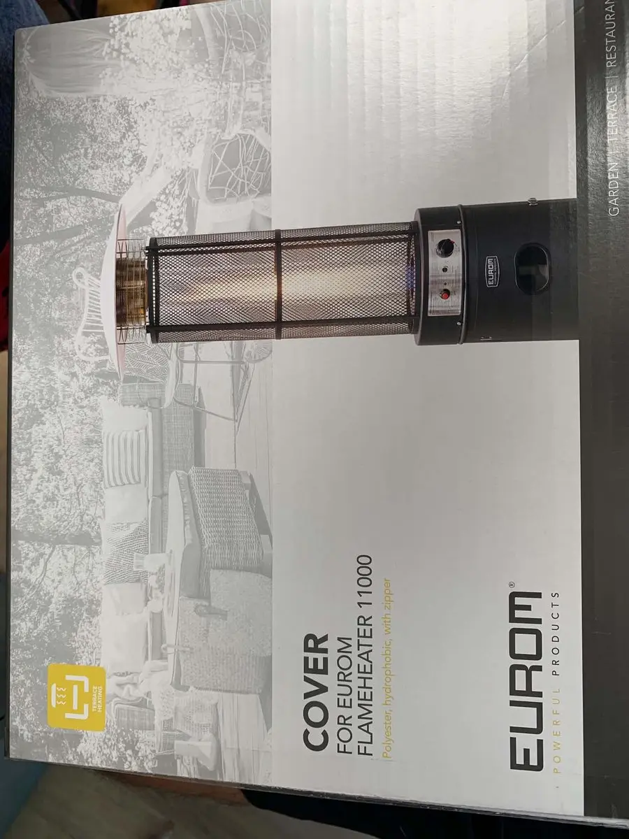 Eurom Beschermhoes Flameheater Round 11000 - Multicolor - afbeelding 3 van 4