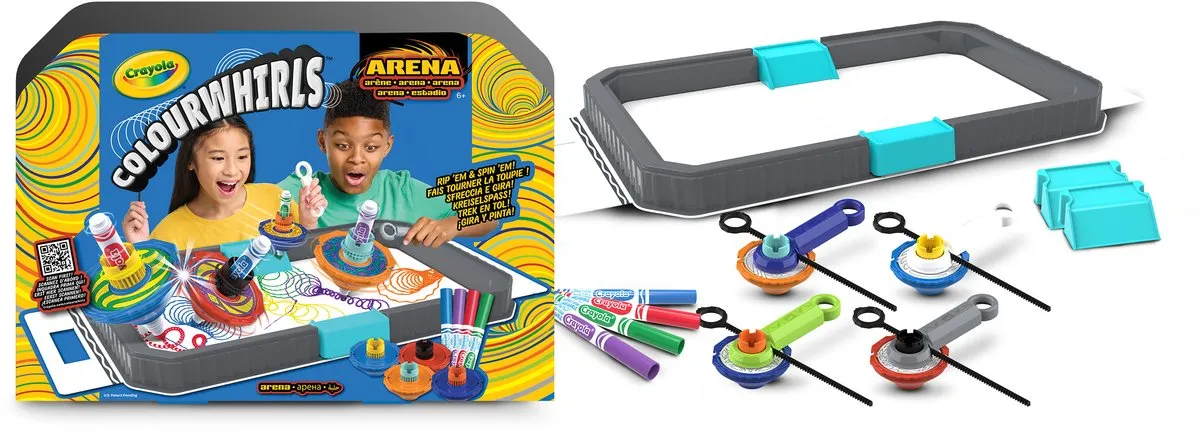Crayola ColourWhirls Arena Hobbypakket