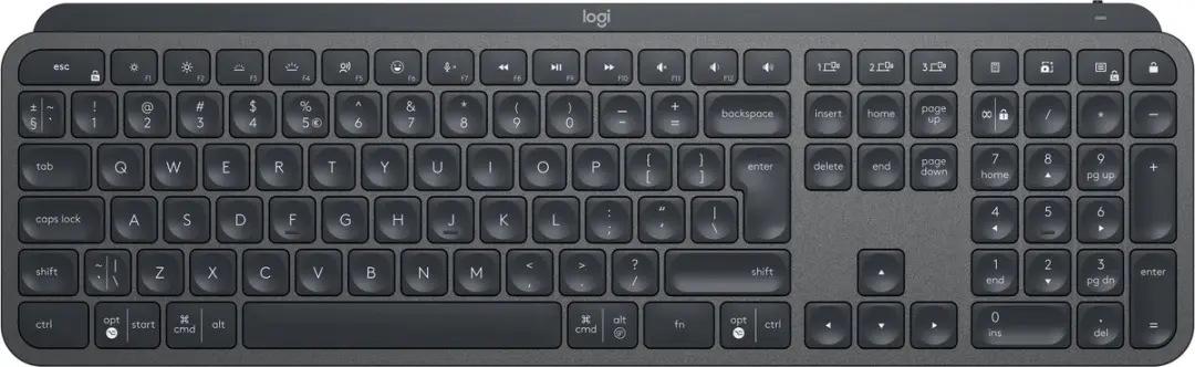 Logitech MX Keys for Business AZERTY ISO - Draadloos - Grafiet