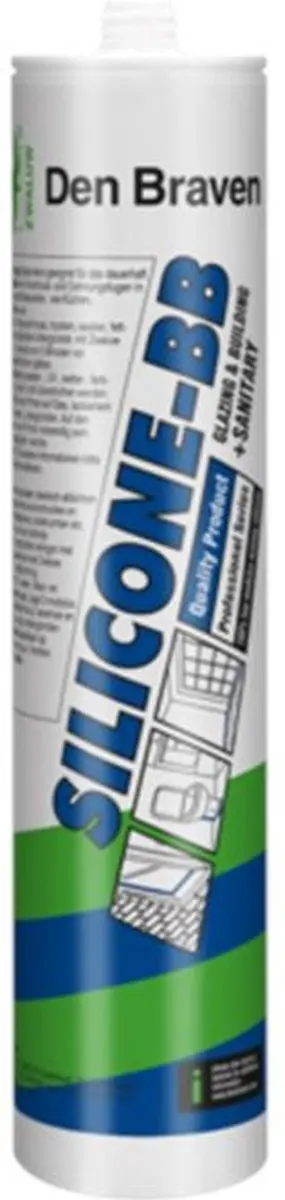Den Braven Siliconenkit BB Grijs 310ml