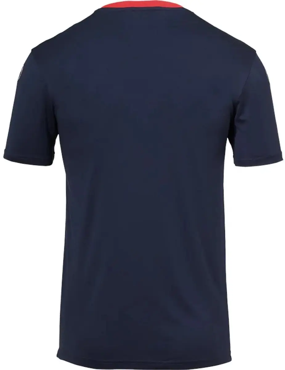 Uhlsport Offense 23 T-Shirt Kinderen - 140 - Marine/Rood/Wit