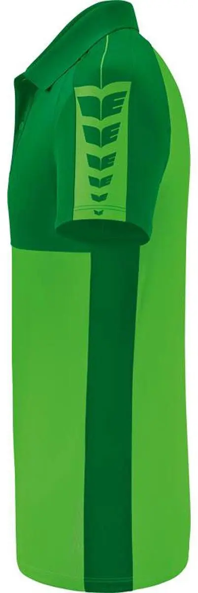Erima Six Wings Polo Heren - Smaragd Groen S