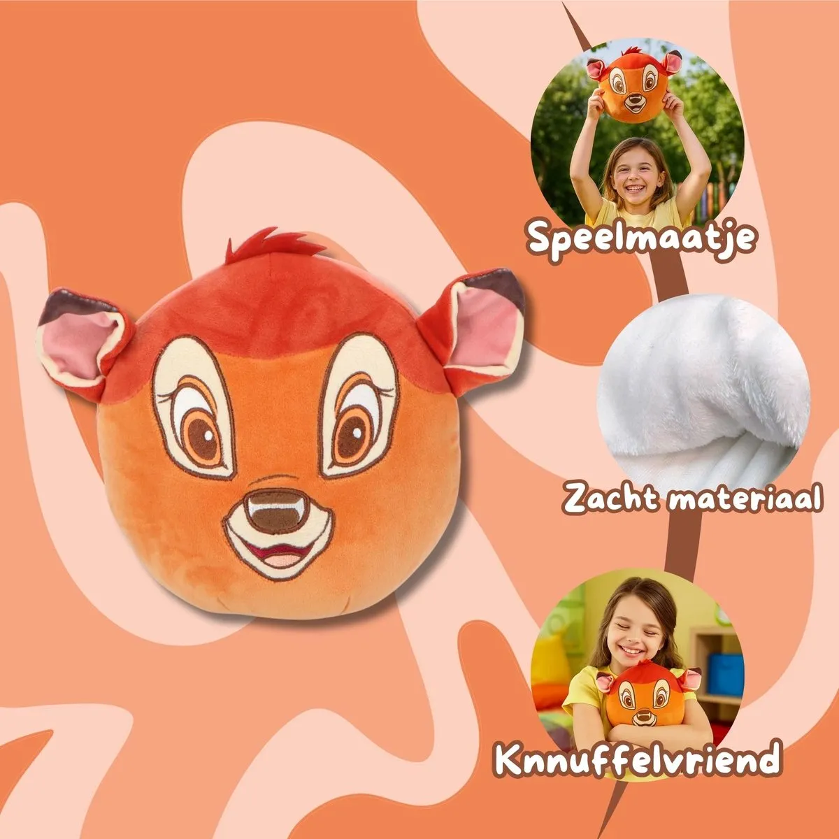 Disney Bambi Squishy 32cm - Multicolor