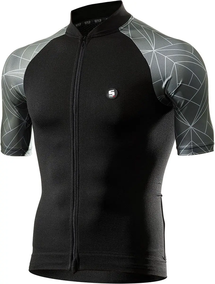 Sixs Fancy Korte Mouw Wielertrui 2XL