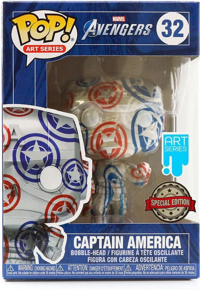 Funko Pop! Marvel Avengers Captain America Patriotic Age