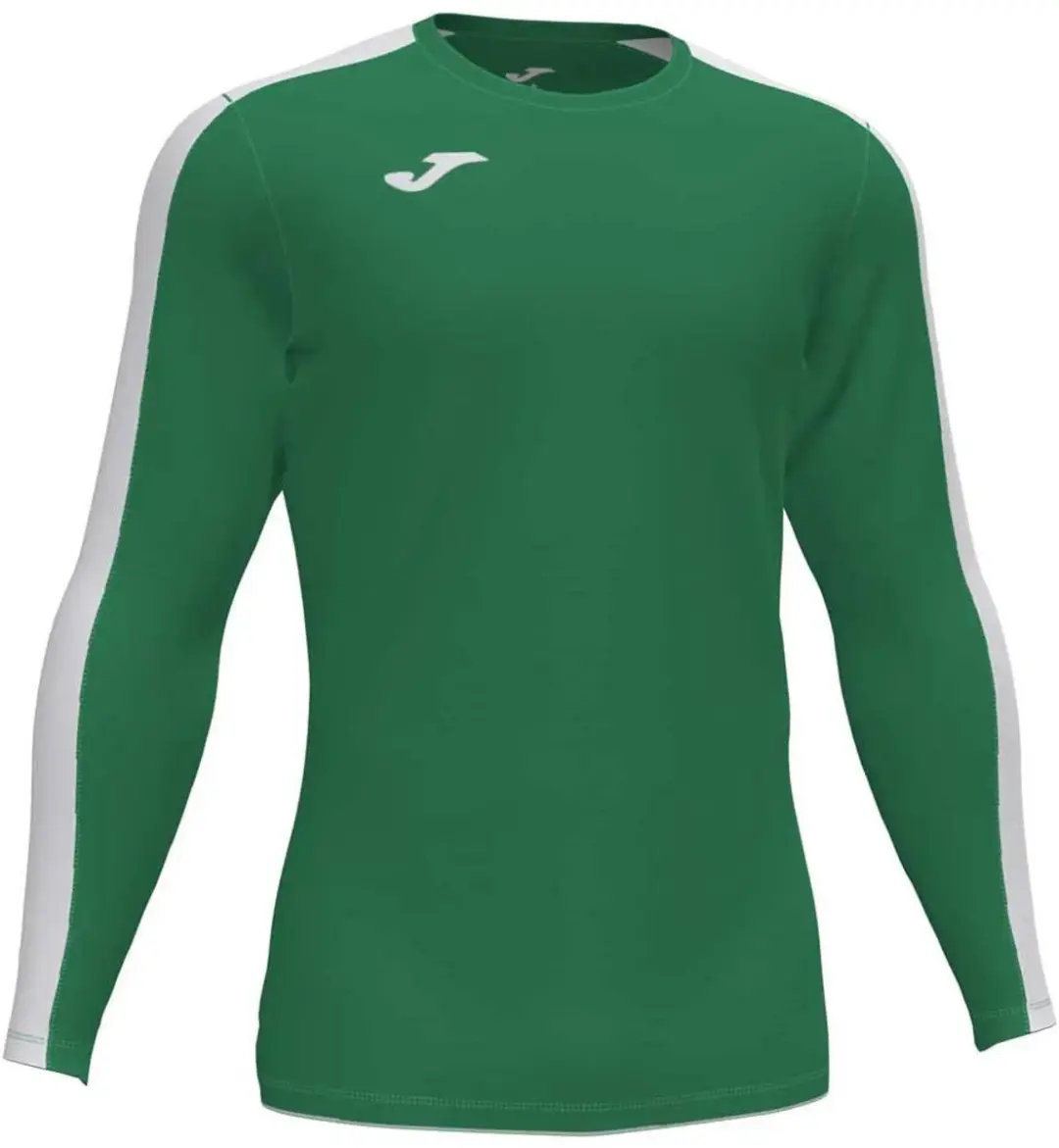 Joma Academy III Voetbalshirt Lange Mouw Kinderen 152 - Groen/Wit