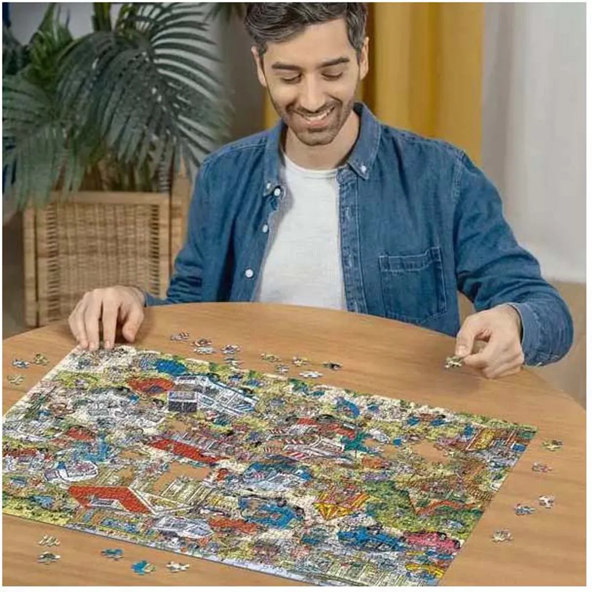 Ravensburger Holiday Resort 1 Legpuzzel 1000 Stuks - Multicolor