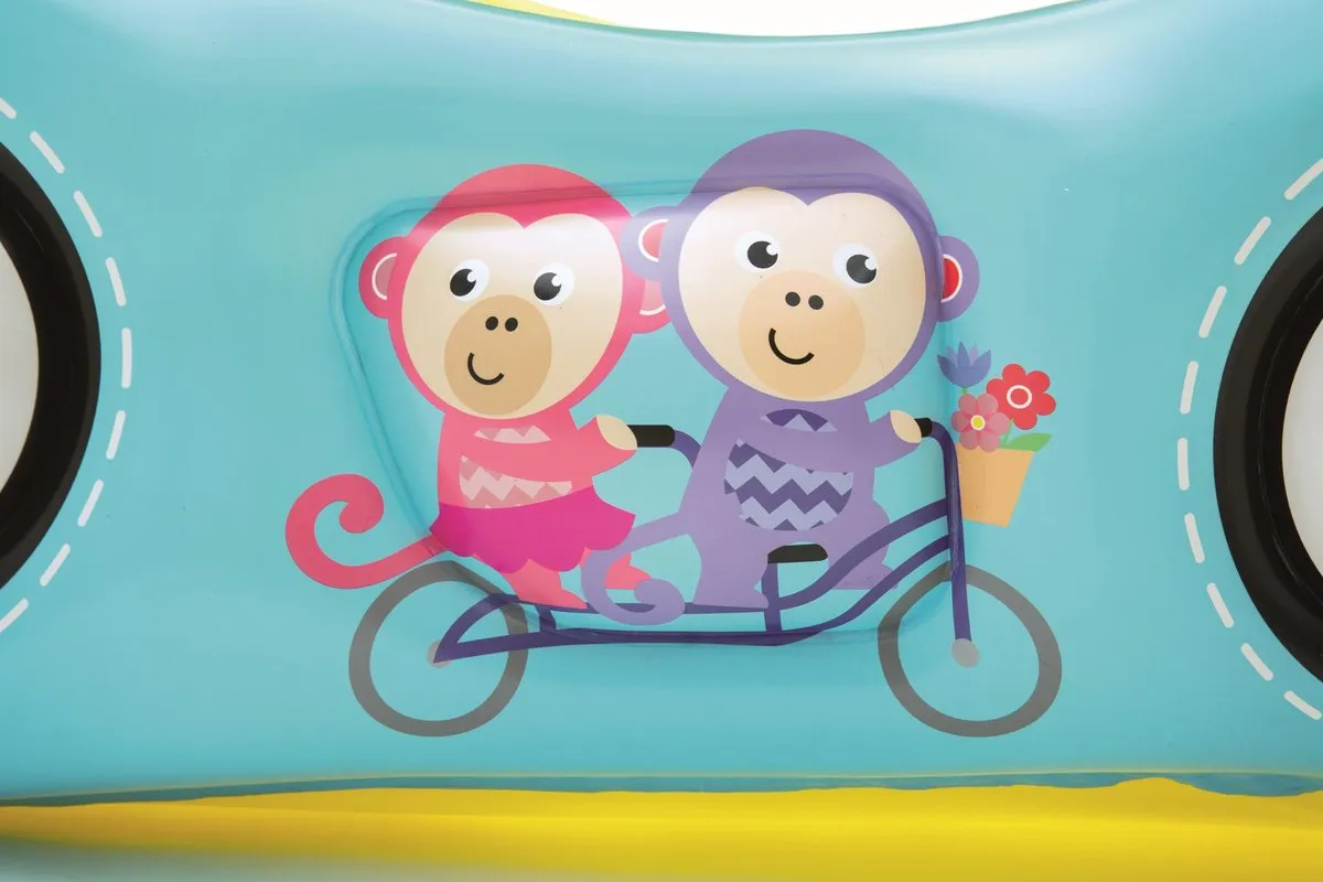 Fisher Price Opblaasauto Multicolor 119x79x51cm - MPN 93535
