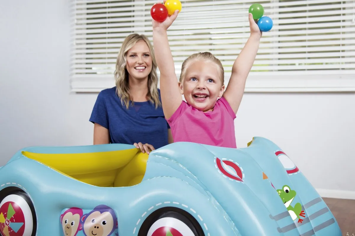 Fisher Price Opblaasauto Multicolor 119x79x51cm - MPN 93535
