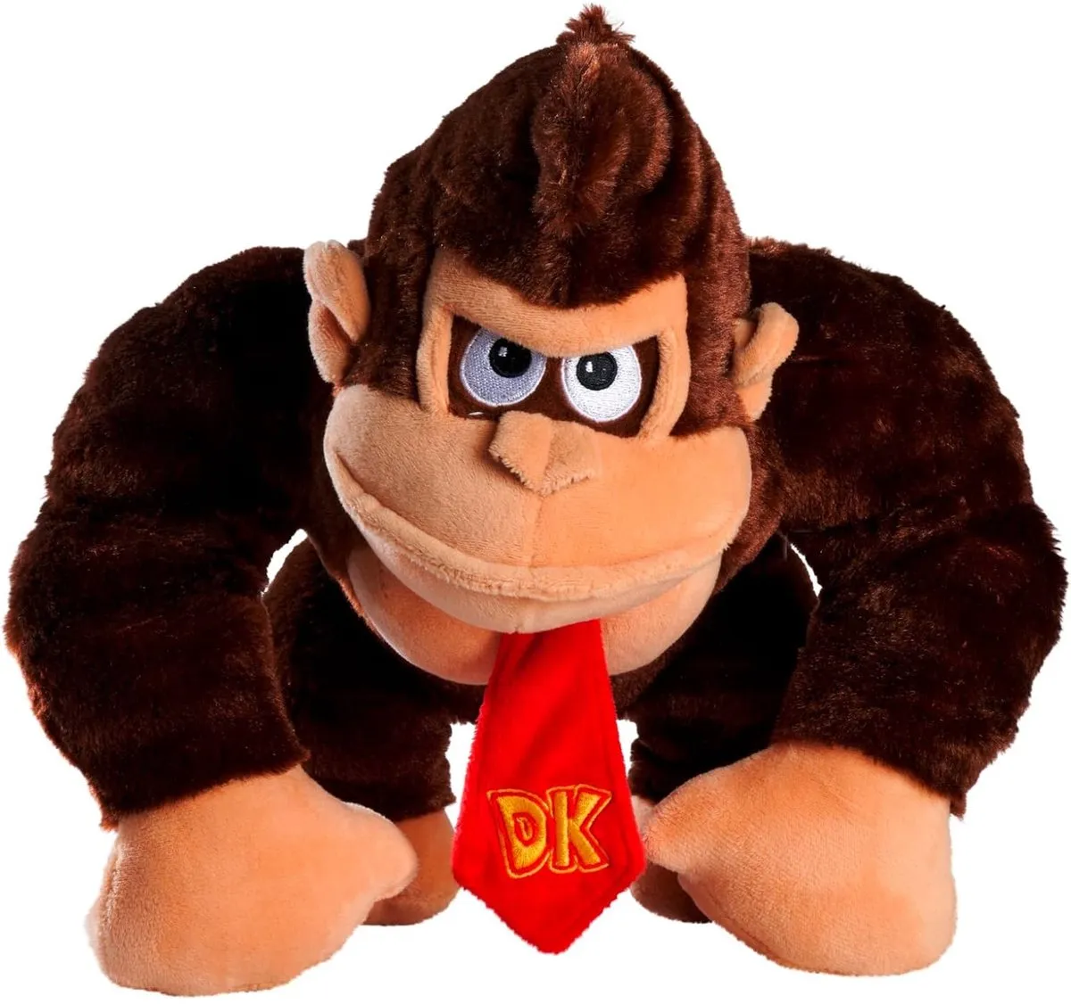 Smoby Donkey Kong Knuffel 30cm - Bruin/Rood