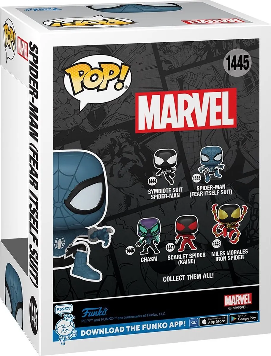 Funko Pop! Marvel Spider-Man Fear Itself Suit #1445 GITD - Veelkleurig