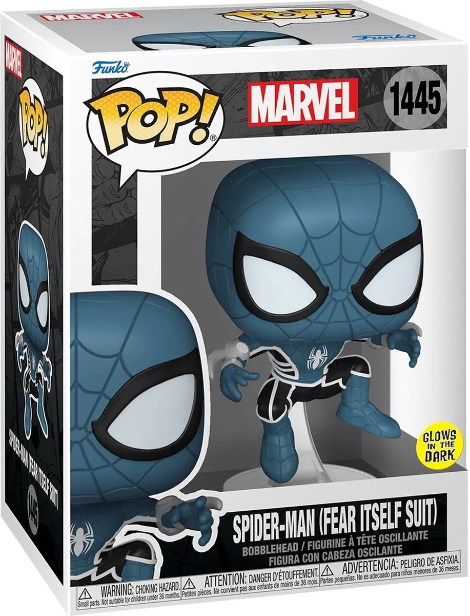 Funko Pop! Marvel Spider-Man Fear Itself Suit #1445 GITD - Veelkleurig