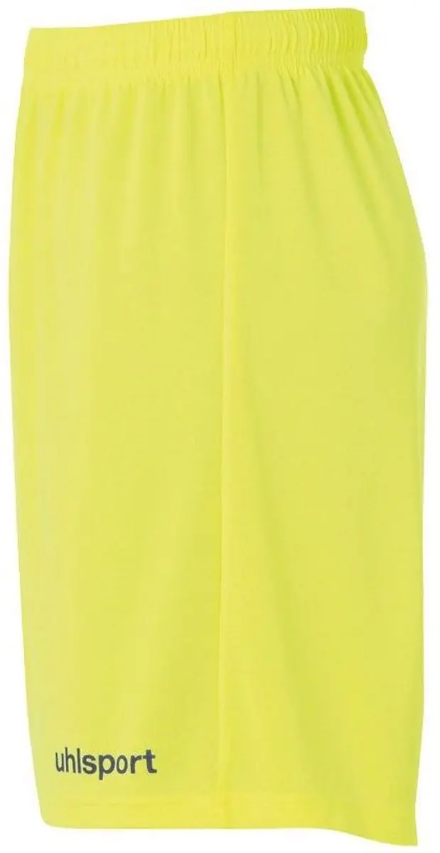 Uhlsport Center Basic Short Heren - Fluogeel/Zwart